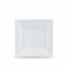 Set van herbruikbare borden Algon Wit Plastic 18 x 18 x 1,5 cm (24 Stuks)