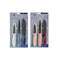 Messen Set DKD Home Decor 2 x 1,5 x 19,5 Roestvrij staal Polypropyleen 2 Stuks 3 Onderdelen