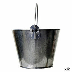 IJsemmer ø 26,6 x 20 cm Metaal 6 L 0,5 mm (12 Stuks)
