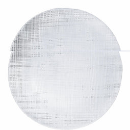Onderbord Bidasoa Ikonic Transparant Glas Ø 28 cm (6 Stuks) (Pack 6x)