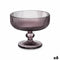 Glas voor ijs en milkshakes Strepen Grijs Glas 310 ml (6 Stuks)
