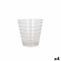 Glas Sweet Ahome Lines 250 ml (4 Stuks)