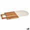 Snijplank Wit Marmer Acacia 18 x 1,5 x 38 cm (8 Stuks)