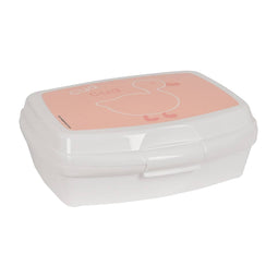 Broodtrommel Safta Patito 17 x 6 x 14 cm Roze