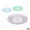 Eetbord La Mediterránea Plastic 25 x 25 x 2,5 cm (24 Stuks)