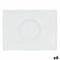 Eetbord Inde Gourmet Porselein Wit 29,5 x 22 x 3 cm (6 Stuks)