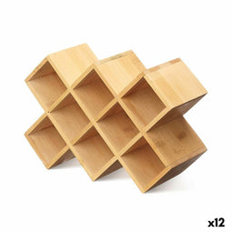 Kruidenrek Natuurlijk Bamboe 24,5 x 17 x 7,5 cm (12 Stuks)