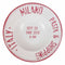 Pastabord Santa Clara Milano Rood Porselein Ø 28 cm (6 Stuks)
