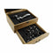 Set van Wijn Accessoires DKD Home Decor Bamboe Roestvrij staal Lichtbruin (8 pcs) (26 x 22 x 13 cm)