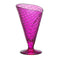 Glas voor ijs en milkshakes Gelato Fuchsia Glas 210 ml (6 Stuks)