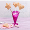 Glas voor ijs en milkshakes Gelato Fuchsia Glas 210 ml (6 Stuks)