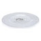 Platt tallrik Allure Ø 21 cm Transparant Glas (6 Stuks)