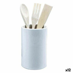 Pot voor Keukengerei Azahar 4 Onderdelen Hout (12 Stuks)