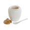 Melk- en Suikerpot DKD Home Decor Wit Natuurlijk Bamboe Porselein 19,5 x 9 x 17 cm