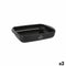 Ovenschaal Santa Clara Siliconen Borosilicaatglas Rechthoekig 28 x 19,5 x 5 cm (2 Stuks)