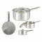 Sauspan met deksel Zilverkleurig Aluminium 2 L 20 x 12 x 35,5 cm (10 Stuks)