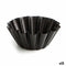 Vlaaimal Quid Sweet Grey Zwart Metaal Ø 14 cm (12 Stuks)