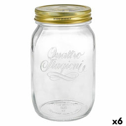 Blik Bormioli Quattro Stagioni 1,5 L (6 Stuks)