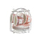 Set van koffiekopjes DKD Home Decor Roze Bruin Wit 90 ml 4 Onderdelen