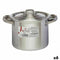 Casserolepan met deksel Ø 14 cm Zilverkleurig Aluminium (6 Stuks)