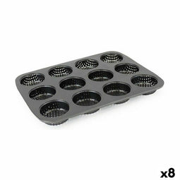 Cakevorm Quttin Geperforeerd 29 x 22 x 2,2 cm (8 Stuks)