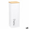 Metalen Blik Pasta Wit Metaal 8 x 26,5 x 8 cm (6 Stuks)