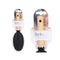 Borstel Bruin Zwart Hout Siliconen Plastic (12 Stuks)