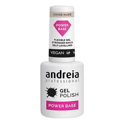 Semi-permanent Nagellak Gel Polish Power Base Andreia 0UAPBC010UAPBCN010UAPBCP01 Nude (10,5 ml)