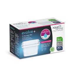 Filter voor Kruik met Filter Aqua Optima Single Life Evolve (3 Stuks)