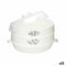 Dubbele Magnetron-Steamer Polypropyleen 2,4 L (12 Stuks)
