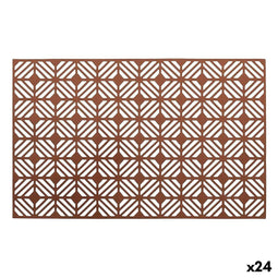 Placemat Viejo Valle PVC Koper 45 x 30 cm (24 Stuks)