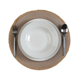 Placemat Versa Jute Polypropyleen Waterhyacint 38 x 38 cm