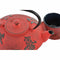 Theepot Spel DKD Home Decor Rood Zwart (800 ml)