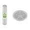Set deksels voor glazen Algon Koffie 100 Onderdelen 200 ml (20 Stuks)