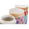 Tin DKD Home Decor Multicolour Natuurlijk Bamboe Dolomite 1 L 10 x 10 x 16 cm (3 Stuks)