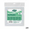 Set herbruikbare kommen Algon Vierkant Wit 250 ml Plastic (24 Stuks)