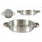 Pan Zilverkleurig Aluminium 19 x 4,5 x 25,5 cm (12 Stuks)