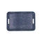Ontbijtdienblad Quid Habitat Blauw Plastic 37 x 27 x 4,5 cm Met handvatten Denim