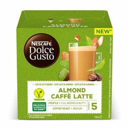 Koffiecapsules Dolce Gusto Koffie met melk Amandel (12 uds)