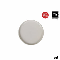 Eetbord La Mediterránea Ivory Helderheid Rond (6 Stuks)