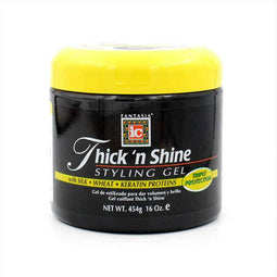 Vormende Gel Fantasia IC Thick'n Shine Styling Helderheid Volumiserend Keratine (454 ml)
