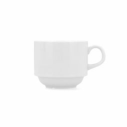 Kopje voor infusions Bidasoa Glacial Wit Keramisch 250 ml (6 Stuks) (Pack 6x)