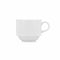 Kopje voor infusions Bidasoa Glacial Wit Keramisch 250 ml (6 Stuks) (Pack 6x)