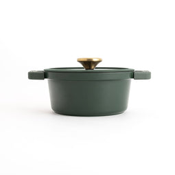 Kookpot met Deksel Bidasoa Tiara Gegoten aluminium Groen 20 cm