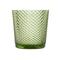 Glazenset DKD Home Decor Groen Kristal Met reliëf 240 ml (6 Stuks)