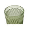 Glazenset DKD Home Decor Groen Kristal Met reliëf 240 ml (6 Stuks)
