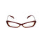 Brillenframe Dames Alexander McQueen AMQ-4163-W0B Geel Bordeaux