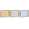 Snackdienblad DKD Home Decor Blauw Roze Geel 3 Onderdelen Hout MDF 40 x 30 x 5 cm Shabby Chic