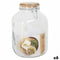 Tin Borgonovo Primizie Bamboe 4,25L 14,5 x 14,5 x 26 cm (6 Stuks) (4,25 L)