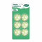Bakplaat voor Muffins Algon Groen Schoonheidsvlekjes Wegwerp (24 Stuks)